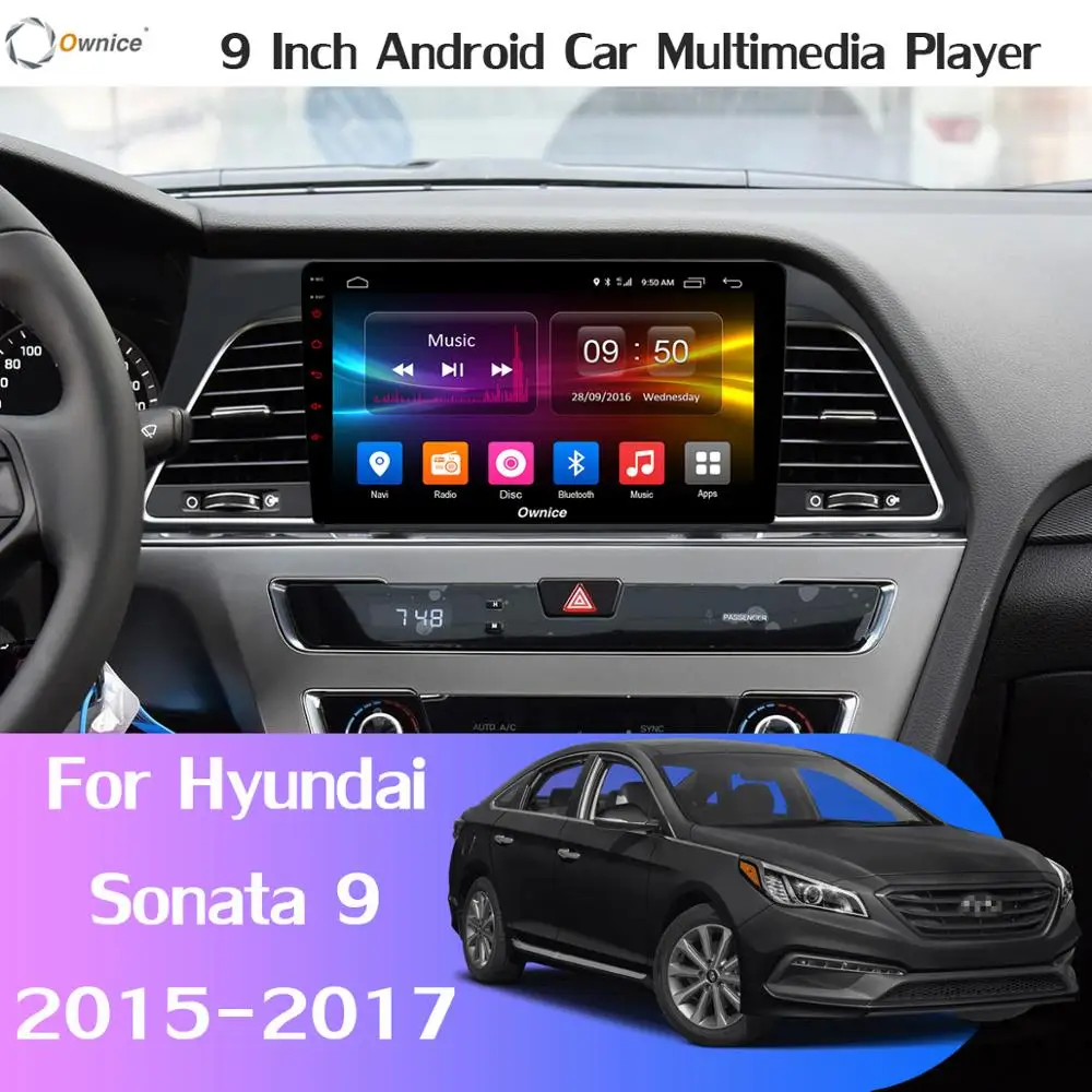 Excellent 360° Panoramic Camera 4G SIM 8Core 4G+64G Android 9.0 Car Multimedia Radio For Hyundai Sonata 9 2015-2017 GPS SPDIF DSP CarPlay 1