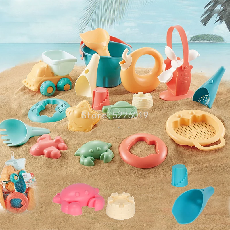 Juguetes de para bebés, arenero niños, Kit de herramientas de excavación de verano, carro de arena - AliExpress Juguetes y pasatiempos