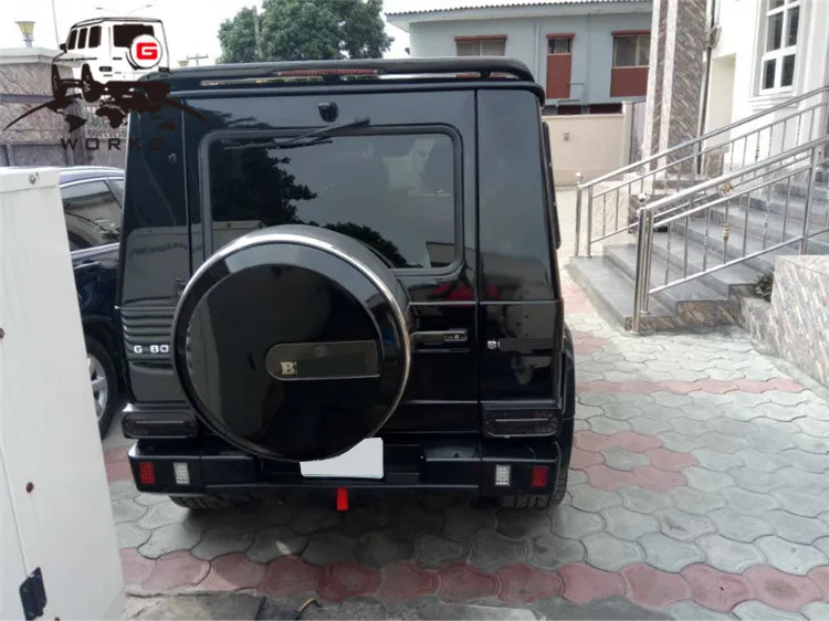 G класс W463 PU и углеродного волокна B стиль задний спойлер для G класс W463 G55 G63 G65 Задний спойлер крыла