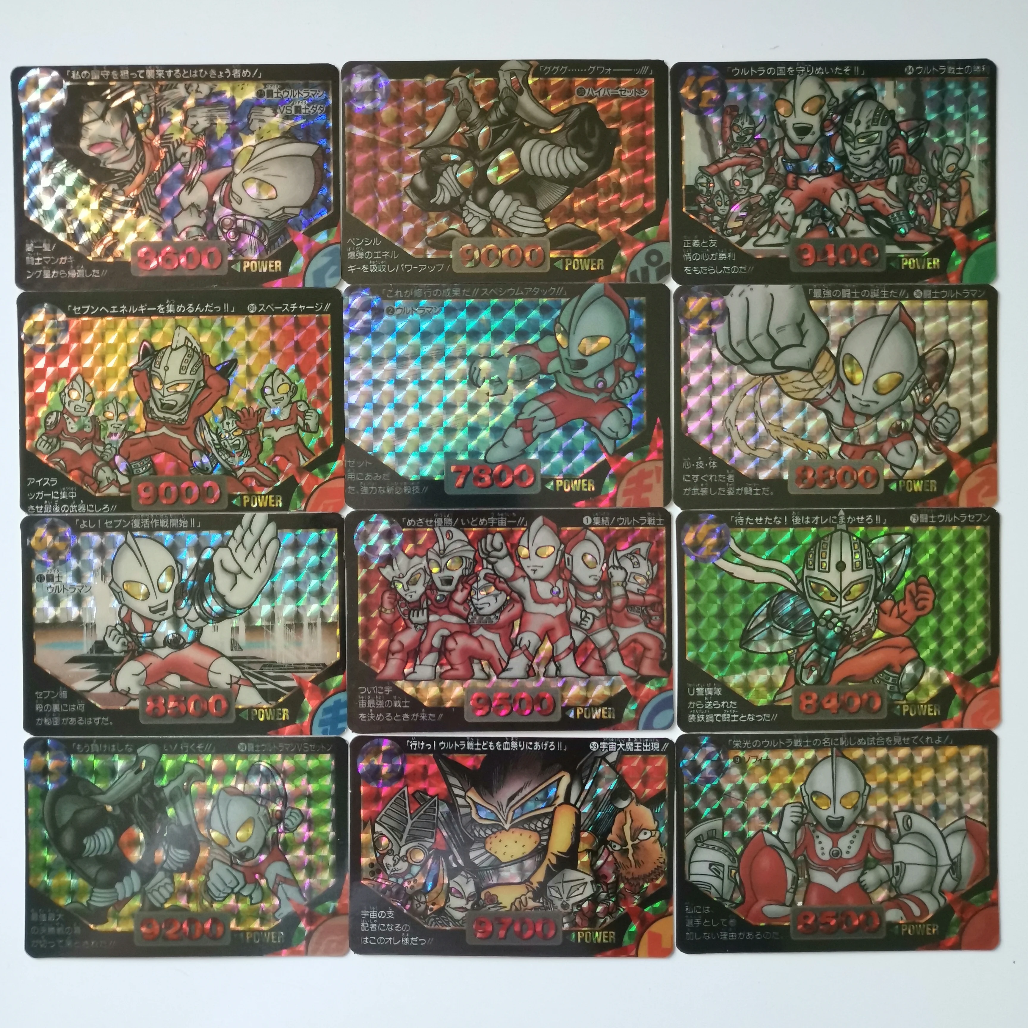 12 шт./компл. Ultraman игрушки хобби Коллекционирование игра Коллекция аниме-открытки