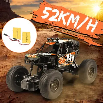 

1/22 2.4G 2CH 2WD High Speed Remote Control RC Off-Road Climbing Crawler Rally Car Truck Vehicle for Children Kids Gift