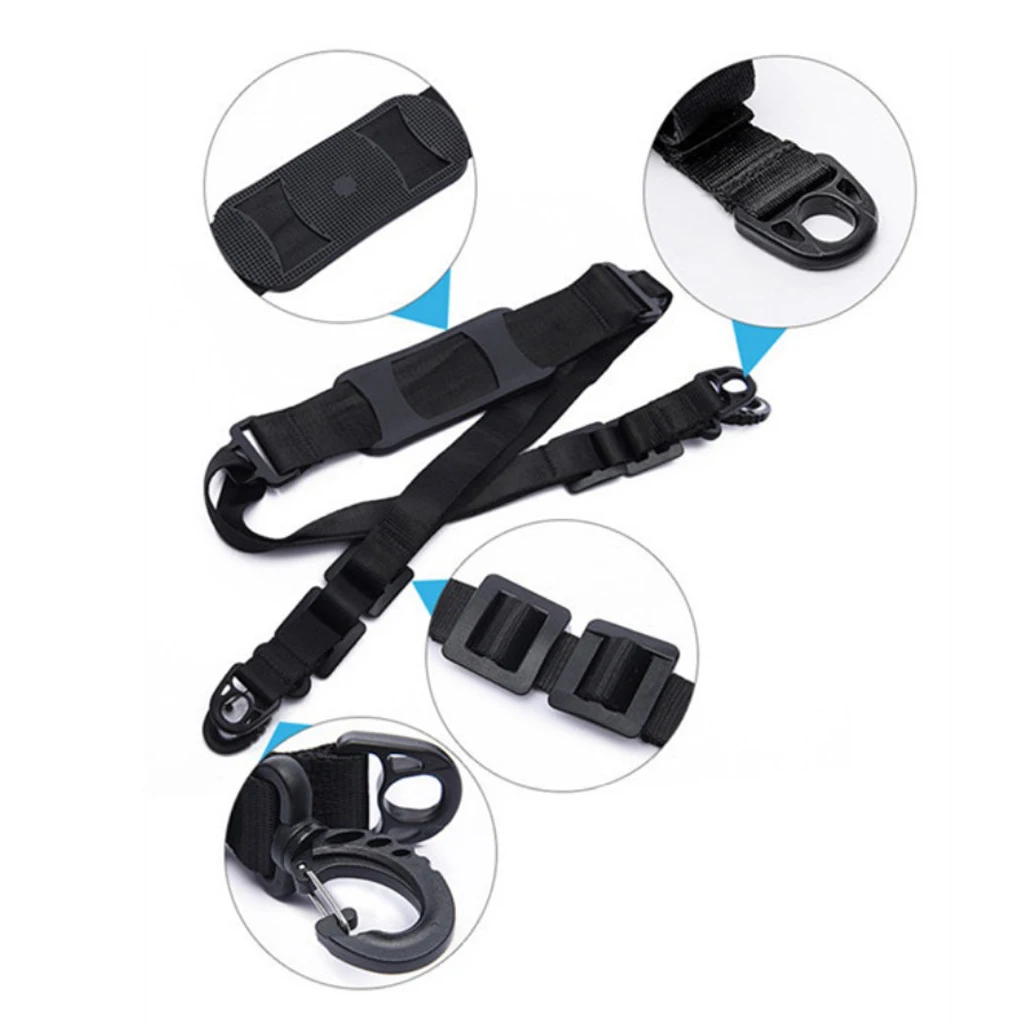 Scooter Shoulder Strap for Electric Scooter, Foldable Bicycle, Ski Poles, Skateboard Boots and so on