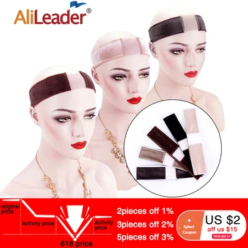 

Alieader Wig Grip Velvet Invisibility With Lace Wig Grips Joint Head Breathable Velet Material Thin And Light Suitable For Wigs