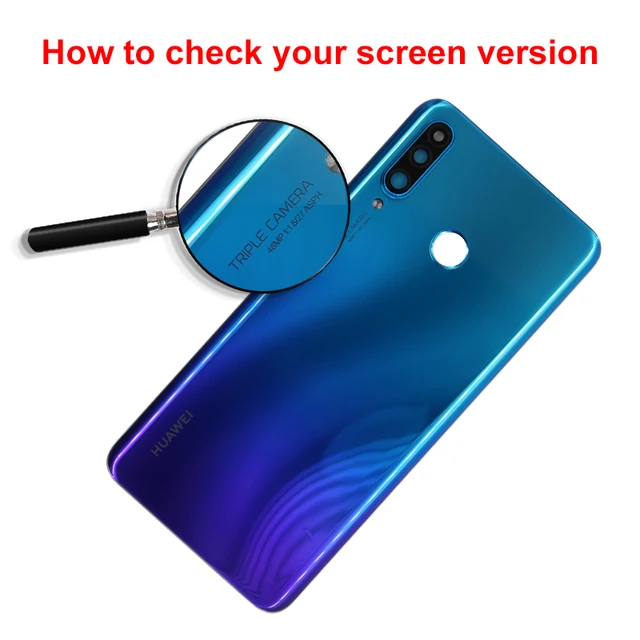 2312*1080 Original LCD With Frame For HUAWEI P30 Lite LCD Display Screen For HUAWEI P30 Lite Screen Nova 4e MAR-LX1 LX2 AL01 2