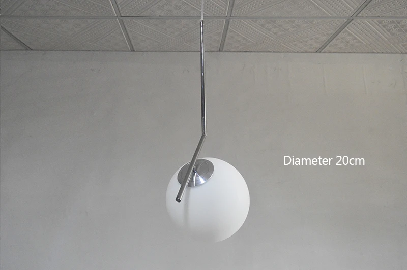 Современный Креативный подвесной светильник с стеклянным шаром norbic brief home deco для столовой, золотой E27 светодиодный подвесной светильник