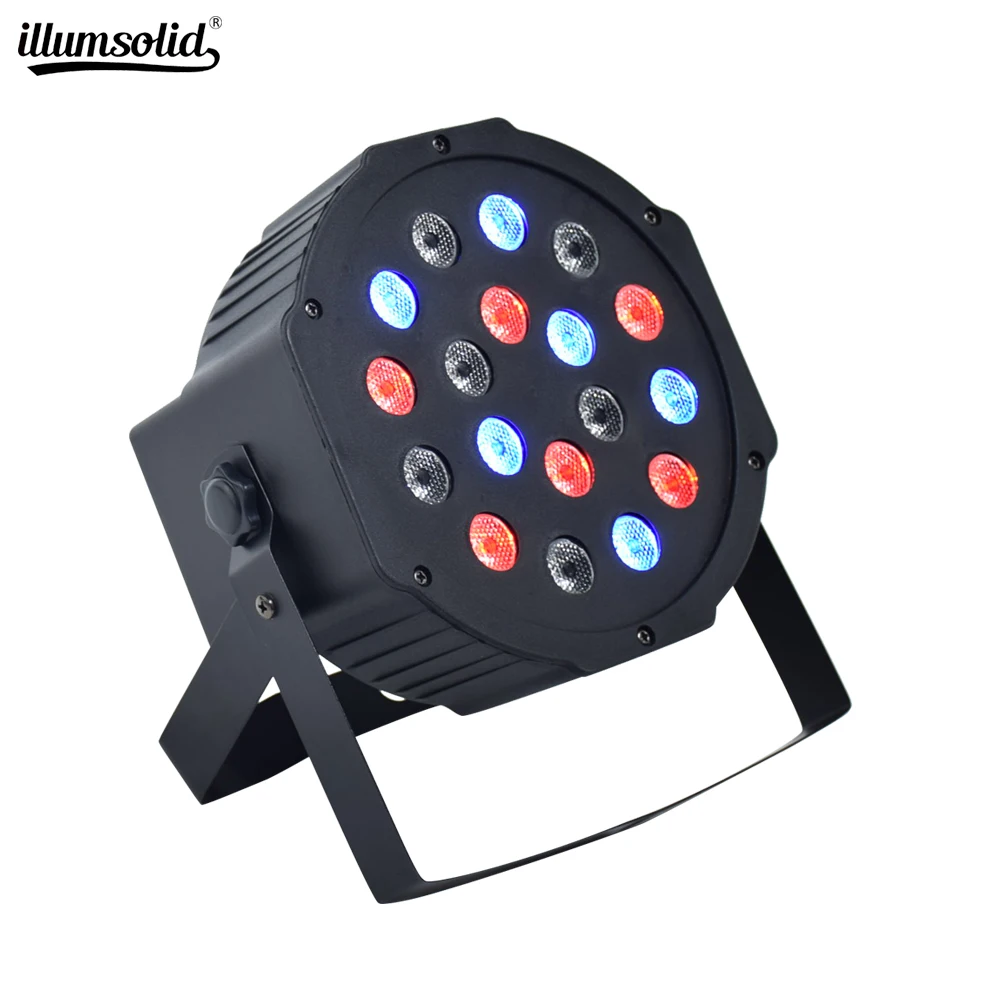 

Par led wash dmx512 dj effect lighting 18x3w RGB disco lamp for stage lighting