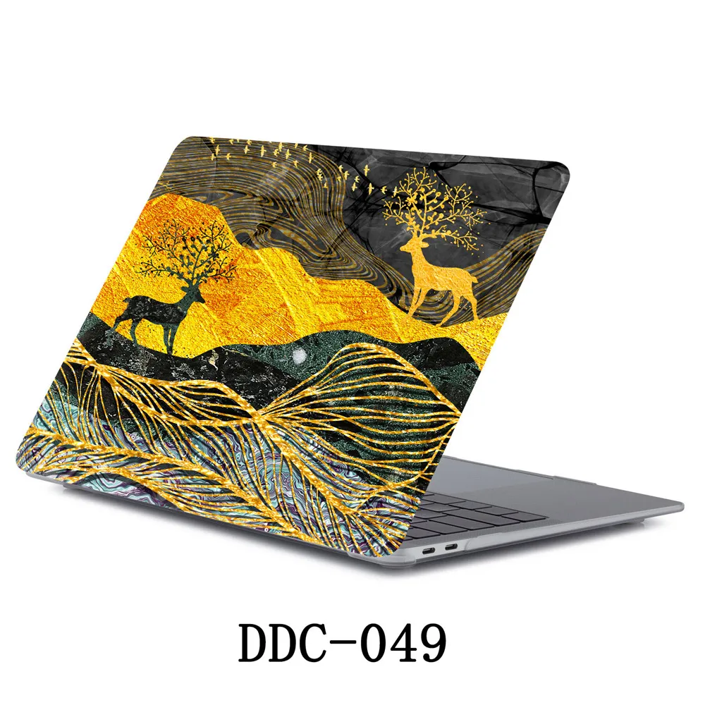 Чехол для ноутбука MacBook Pro, 16 дюймов, матовая текстура, чехол для ноутбука с цветной печатью, матовый защитный чехол для MacBook Pro 16 - Цвет: 09