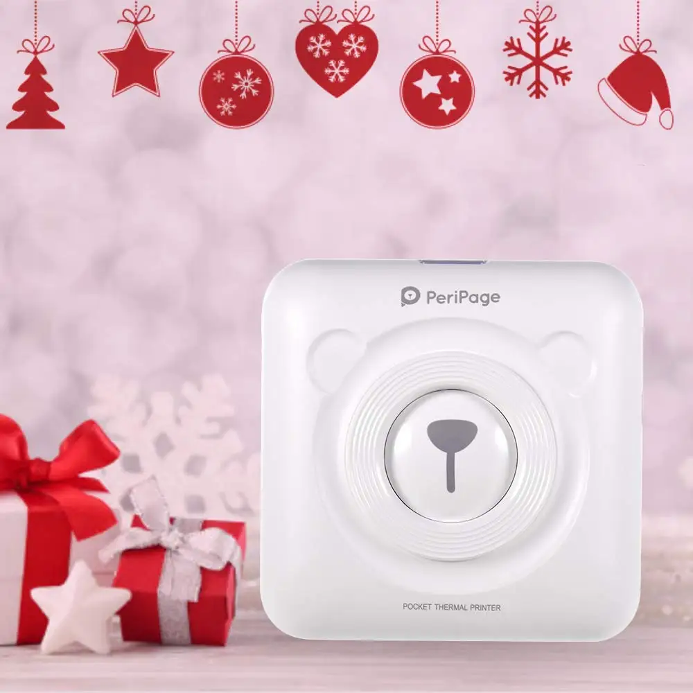 Portable MINI Bluetooth Thermal Photo Printer Pocket Mobile Phone Handheld Printing label printers For Android iphone 2