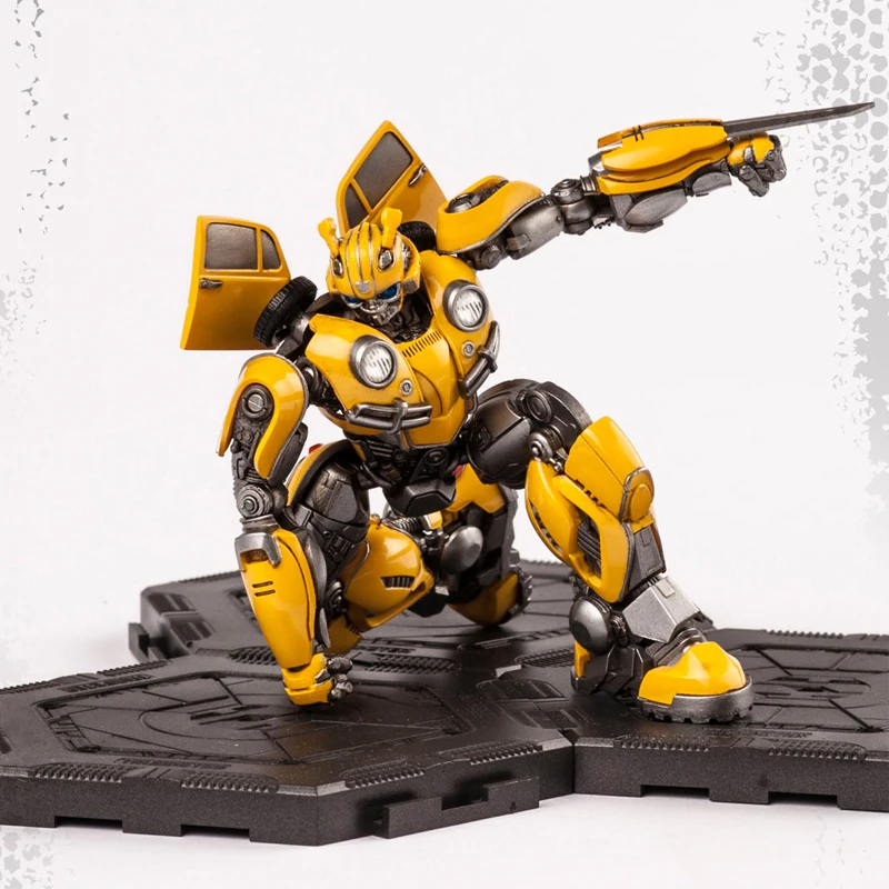 ロボット型フィギュア 青と黄色 約15cm ロボット おもちゃ ラジコン ロボバスター エックス マークII TK