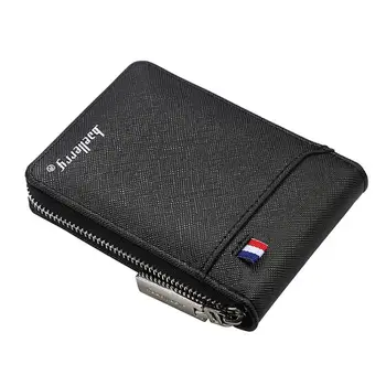 

Fashion Organ Card Holder Slim Blocking PU Man Wallet Minimalist Credit Card