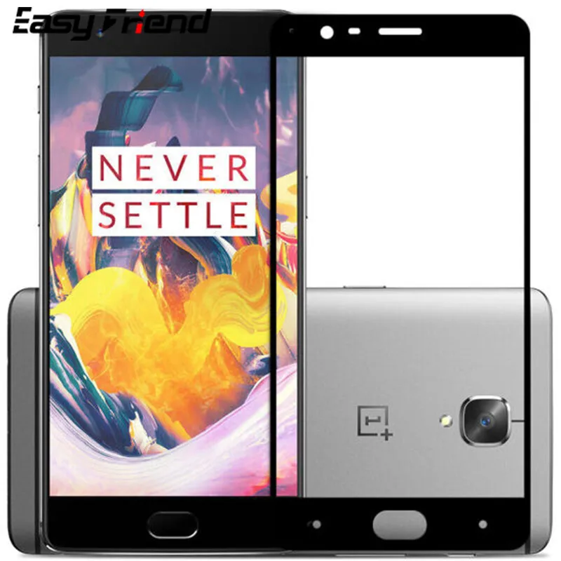 Для OnePlus 3 3T One Plus Three T OnePlus3 1 + A3000 Защитная пленка для экрана полное покрытие