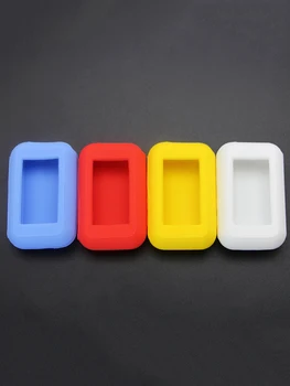 

Two Way Car Alarm Silicone Cover Case For Starline E90 E91 E60 E61 Russian LCD Remote Controller