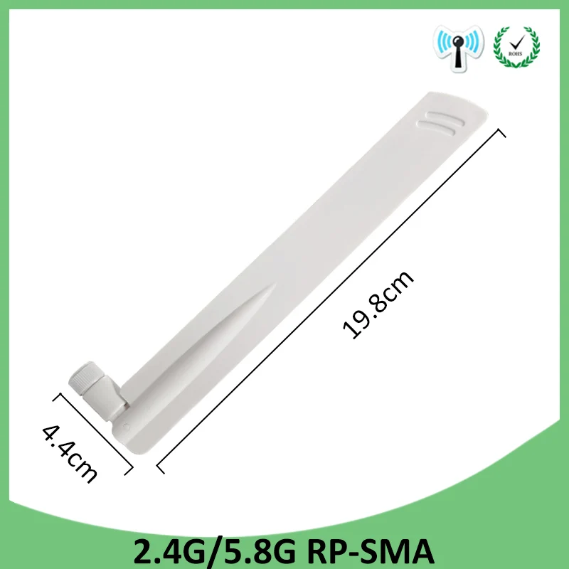 2.4ГГц 5G Гц 5 8 ГГц wifi антенна 5dBi RP SMA разъем двухдиапазонный 2 4G 8G женский свинцовый