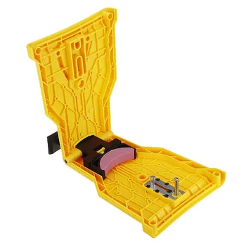 

Chainsaw Teeth Sharpener with Extra Stone Chainsaw Sharpener Bar-Mount Chainsaw Chain Sharpening Kit