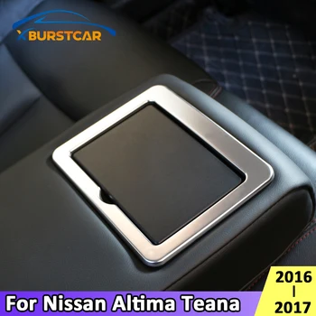 

Xburstcar for Nissan Altima Teana 2016 2017 ABS Chrome Rear Car Water Cup Protection Cover Trim Sticker Accessories