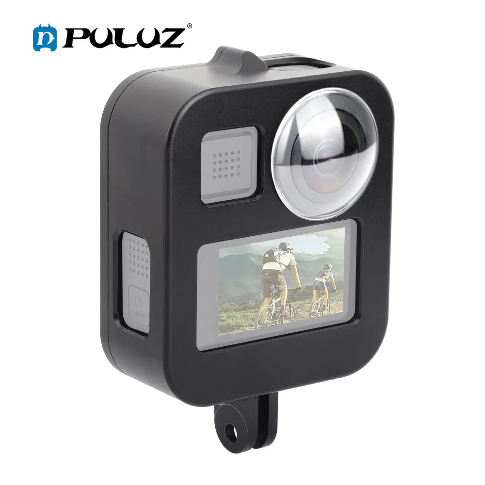 Ceny PULUZ obudowa stop aluminium cnc klatka ochronna dla GoPro Max (czarny)
