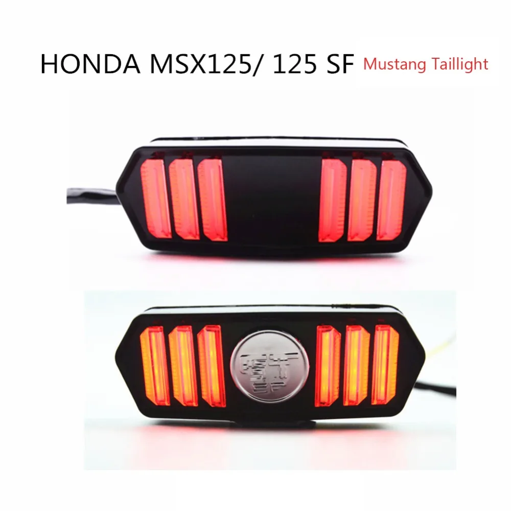20 Motorcycle LED Tail Light Running Stop Brake Rear Warning Turn Signal Indicator Lamp for Honda MSX125 CBR650F CTX700 CTX700N