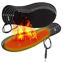 Новинка! электрическая нагревательная стелька из углеродного волокна с аккумулятором. Электрическая нагревательная стелька с ремешком(без аккумулятора