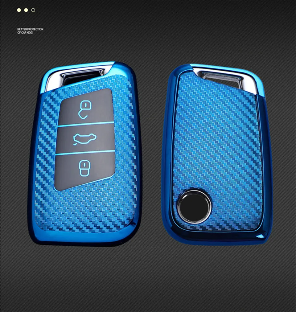 Cover chiave telecomando per Volkswagen VW Magotan Passat B8 Golf per Skoda Superb A7 - H736b8692ee0b4afca56c3038e0d22f70E