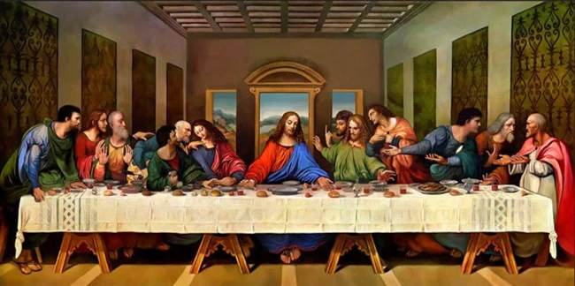 5D DIY spuare&ampround Diamond Painting The Last Supper Crystal Jesus Cross Stitch Needlework Home Decorative | Дом и сад