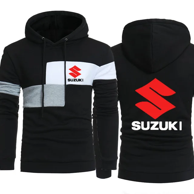 Мужские толстовки для Suzuki с логотипом автомобиля, толстовка с принтом, весна-осень, модные мужские толстовки в стиле хип-хоп, harajuku, Повседневная Толстовка с капюшоном, флисовый спортивный костюм - Цвет: as picture