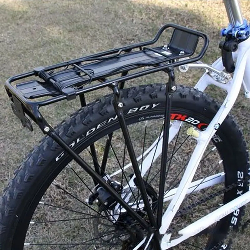 Newгорный велосипед задний багажник Грузовой стеллаж алюминиевая Школьная Сумка багажная рама держатель аксессуары для V велосипед с