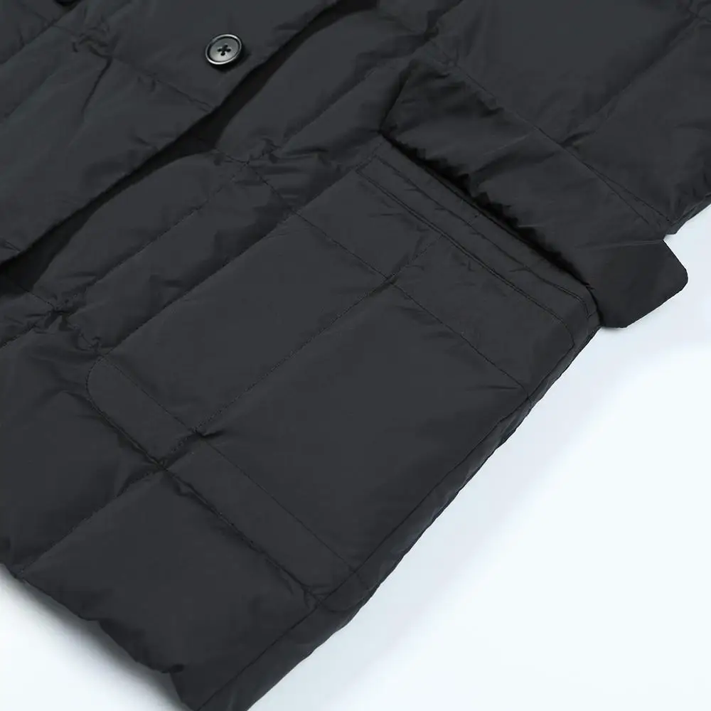 Мужская теплая пуховая куртка SIMWOOD, брендовая повседневная верхняя одежда большого размера с 90%-ным серым пухом, модная модель 180296 на зиму