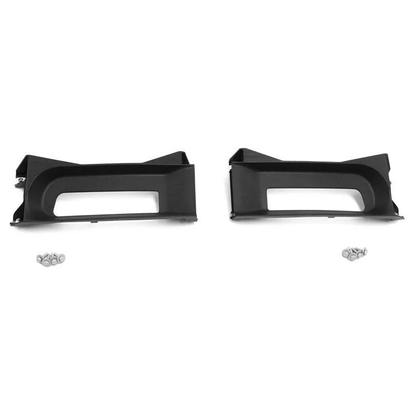 for 2013-2019 DODGE RAM 1500 Front Left and Right Side Tow Hook Bezels Cover