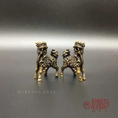 Archaize чистая медная вода, огонь и kylin украшения