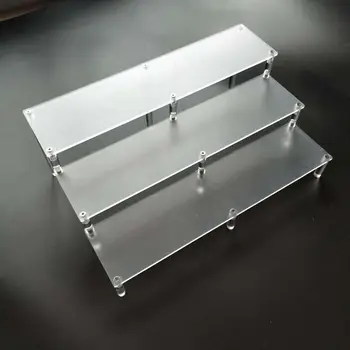 

3-tier Ladder Acrylic Action Figures Display Stand Toy Model Showing Stand XXFE