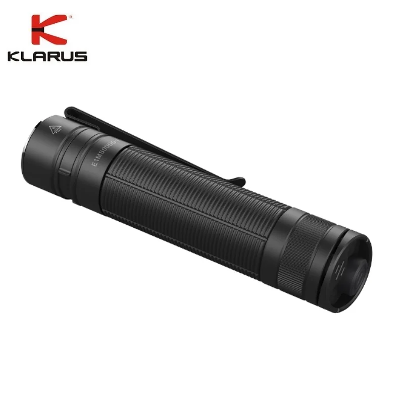 klarus E1 светодиодный светильник-вспышка CREE XP-L HI V4 1000LM глубокий Карманный светильник для переноски с аккумулятором 18650 для ежедневного использования - Испускаемый цвет: white
