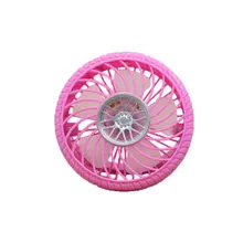 Практичный usb зарядка мини-колесо маленький вентилятор офисный Настольный вентилятор общежития простой портативный креативный вентилятор