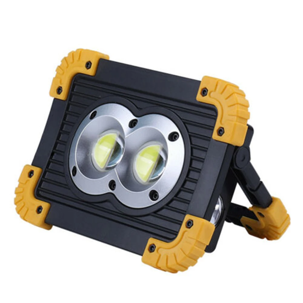 

50W Rechargeable LED COB Work Light Camping Emergency Lamp Floodlight Portable