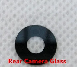 Стекло Камеры Len для zte Axon 7 A2017 вверх и вниз динамик сеть задняя Передняя маленькая задняя камера Крышка передняя рамка - Цвет: Back Camera Glass