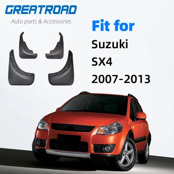 

OE Styled Car Mud Flaps For Suzuki SX4 Hatchback Crossover 2007 2008 2009 201 2011 2012 2013 Mudflaps Splash Guards Mud Flap