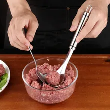 Антипригарный Meatball чайник из нержавеющей стали кухонный инструмент форма для фарша ложка кухонный гаджет креативное мясо ToolsCM