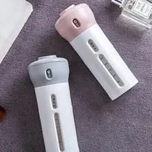 Аксессуары для ванной комнаты 4 в 1 портативная бутылка для шампуня дорожный гель для душа суб-бутылка дозатор жидкого мыла бутылка с насосом