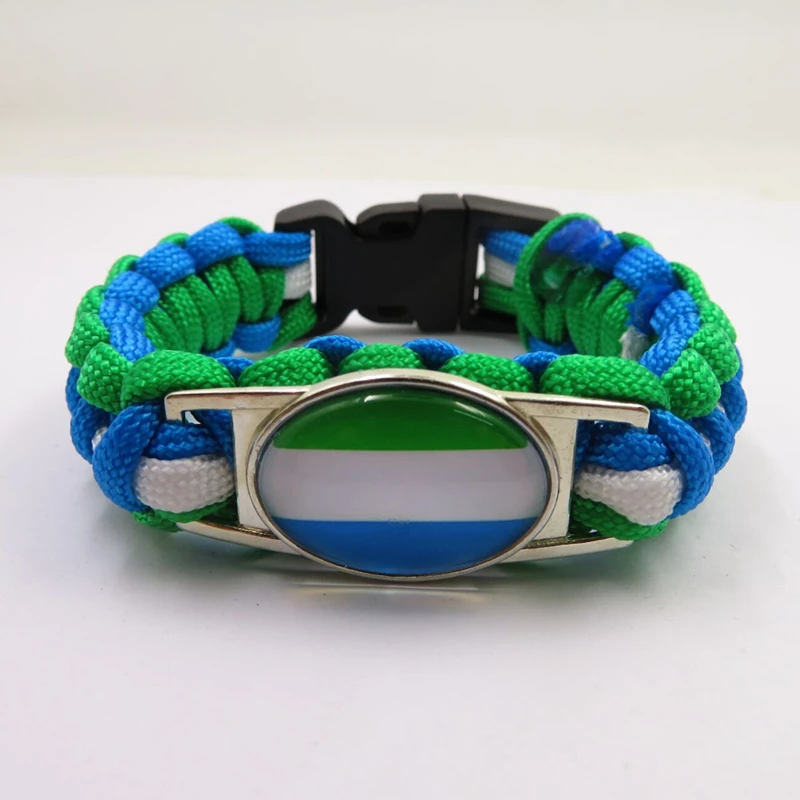 Infinity Love Sierra Leone Bracelet Fashion Wrap Leather Bracelets Charm Women Men Jewelry Gifts | Украшения и аксессуары
