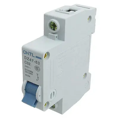 

AC 240V Rated Current 32A Single Pole Miniature Circuit Breaker