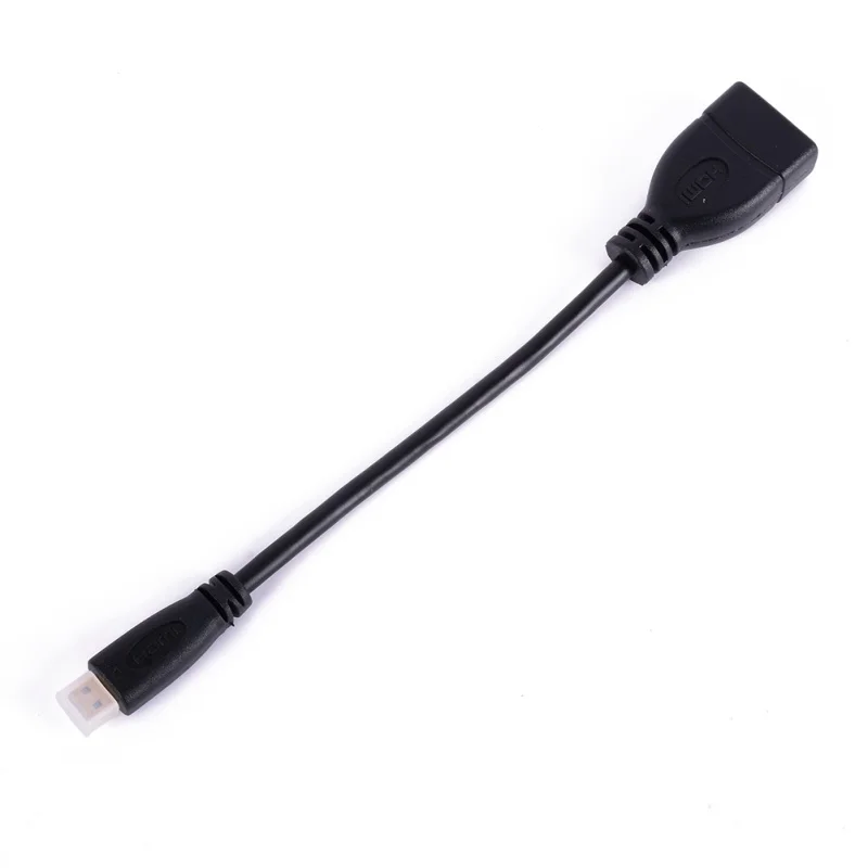 1080P 15 см позолоченный Micro HDMI удлинитель Мужской к женскому шнуру