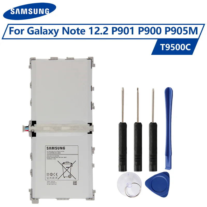 Оригинальный аккумулятор для планшета Samsung T9500C T9500E T9500U SAMSUNG Galaxy Note 12 2 P900 P901 P905 SM T900