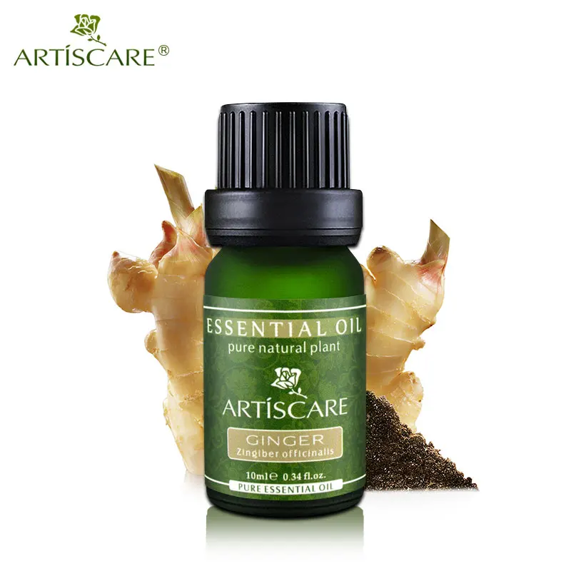 ARTISCARE 100% натуральное имбирное чистое эфирное масло 10 мл балансирует воду и