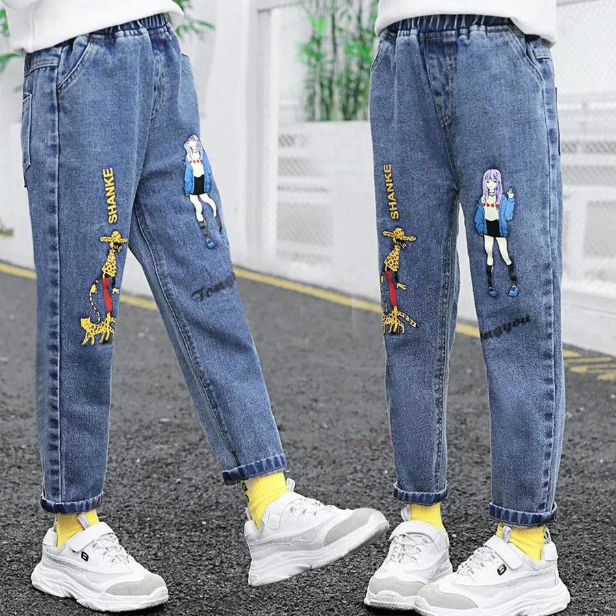 girls straight jeans