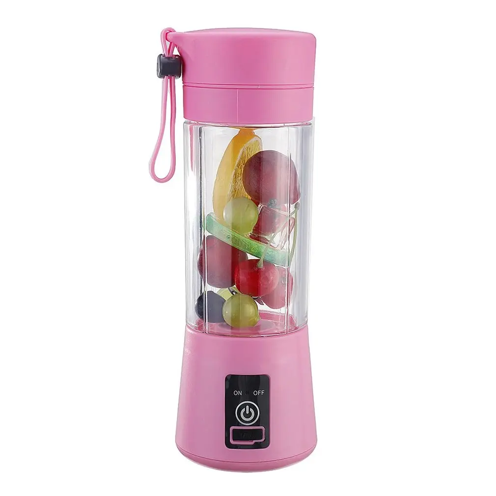 Portable Electric Juice Cup USB Electric Fruit Juicer Handheld Smoothie