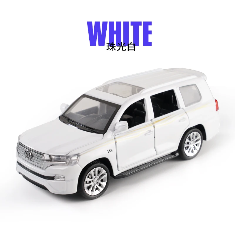 white Modeling of Landeku Luze SUV Alloy Off-road Vehicle - Цвет: white