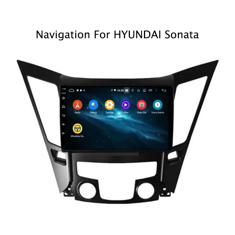 Discount 9" Android Octa Core 4G RAM 32G ROM Car Radio Multimedia Player Navigation GPS For Hyundai Sonata 8 Sonata YF 2010-2015 3