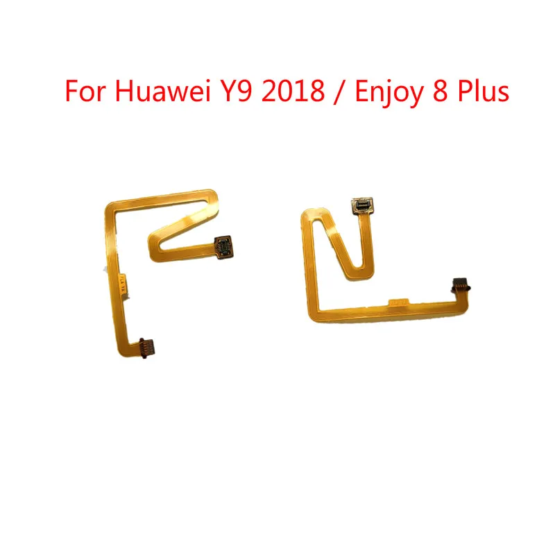 

10/pcs For Huawei Y9 2018 / Enjoy 8 Plus Home Button Fingerprint Sensor Scanner Touch ID Connecter Motherboard Flex Cable