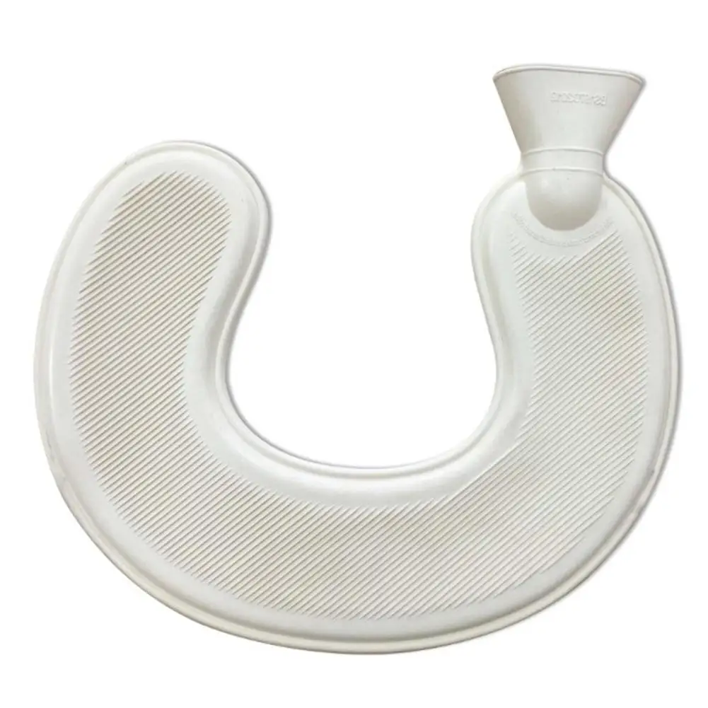 

1400ML U-shape Transparent PVC Rubber Medical Neck Warmer Hot Water Bottle Neck Protection Muscle Spasms Warmer Hot Water Bags