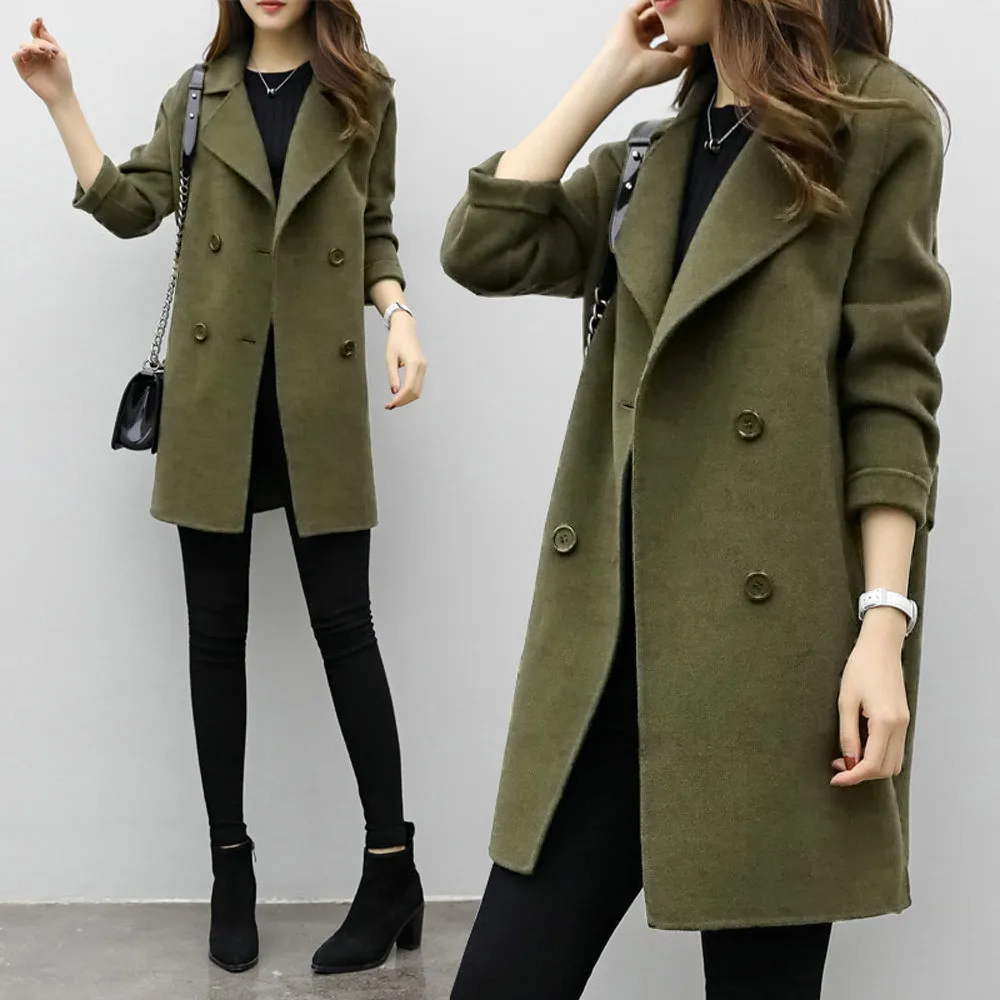 Женское пальто осень-зима, осенняя куртка, повседневная верхняя одежда, парка, кардиган, тонкое пальто, пальто для женщин, высокое качество, модные топы, блузка