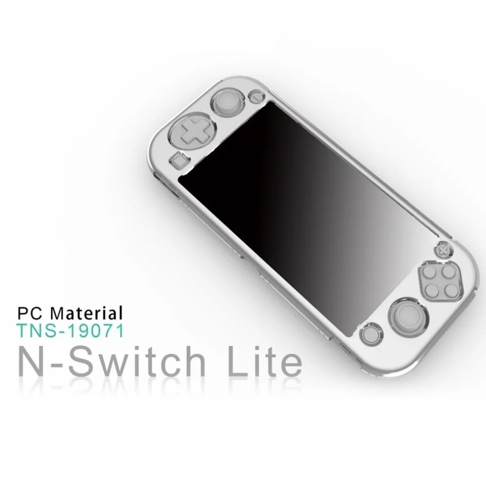 Кристальная оболочка для Switch Lite Host NS Mini Прозрачная защитная оболочка Водонепроницаемая противоскользящая крышка защитный чехол